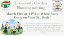Community Garden Planning Meeting