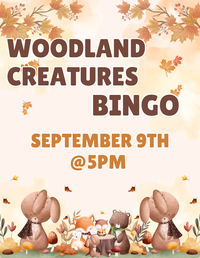 Game Night: Woodland Creatures Bingo