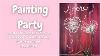 Painting Party at the Senior Center