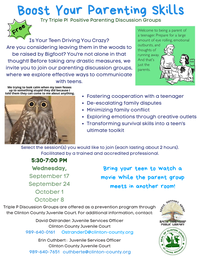 Positive Parenting Discussion Groups