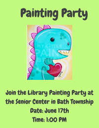 Senior Center Painting Party