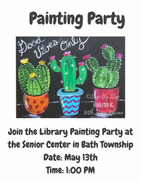 Senior Center Painting Party