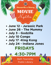 Unearth a Story Friday Movies for adults