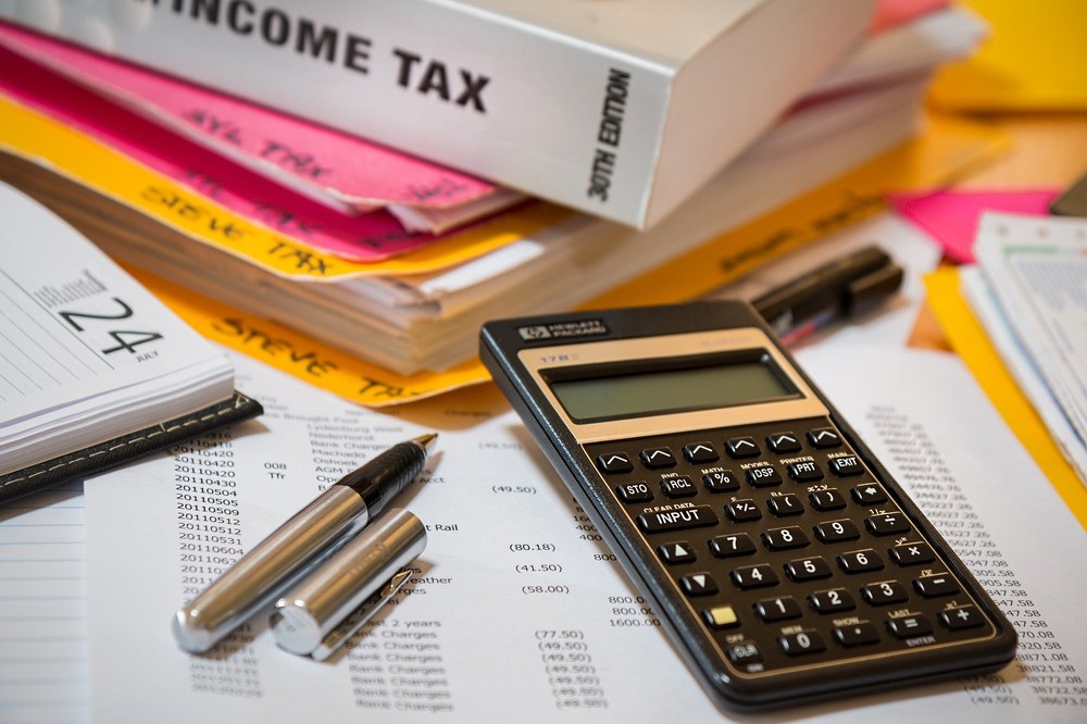 Tax forms and books