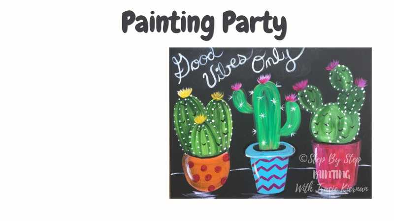 Senior Center Painting Party