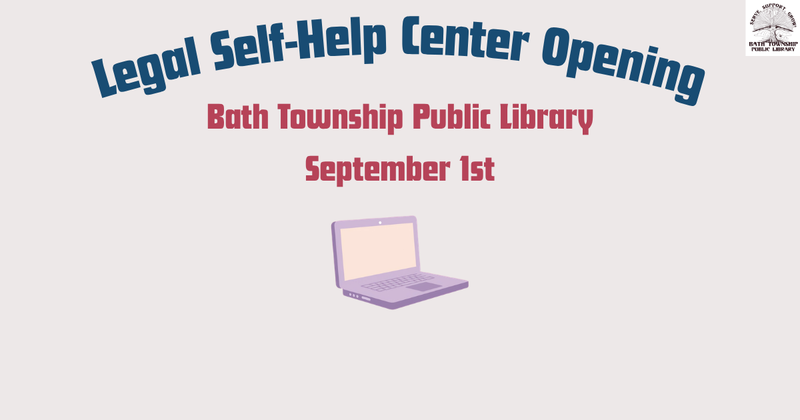 Legal Self-Help Center Opening Sept 1st