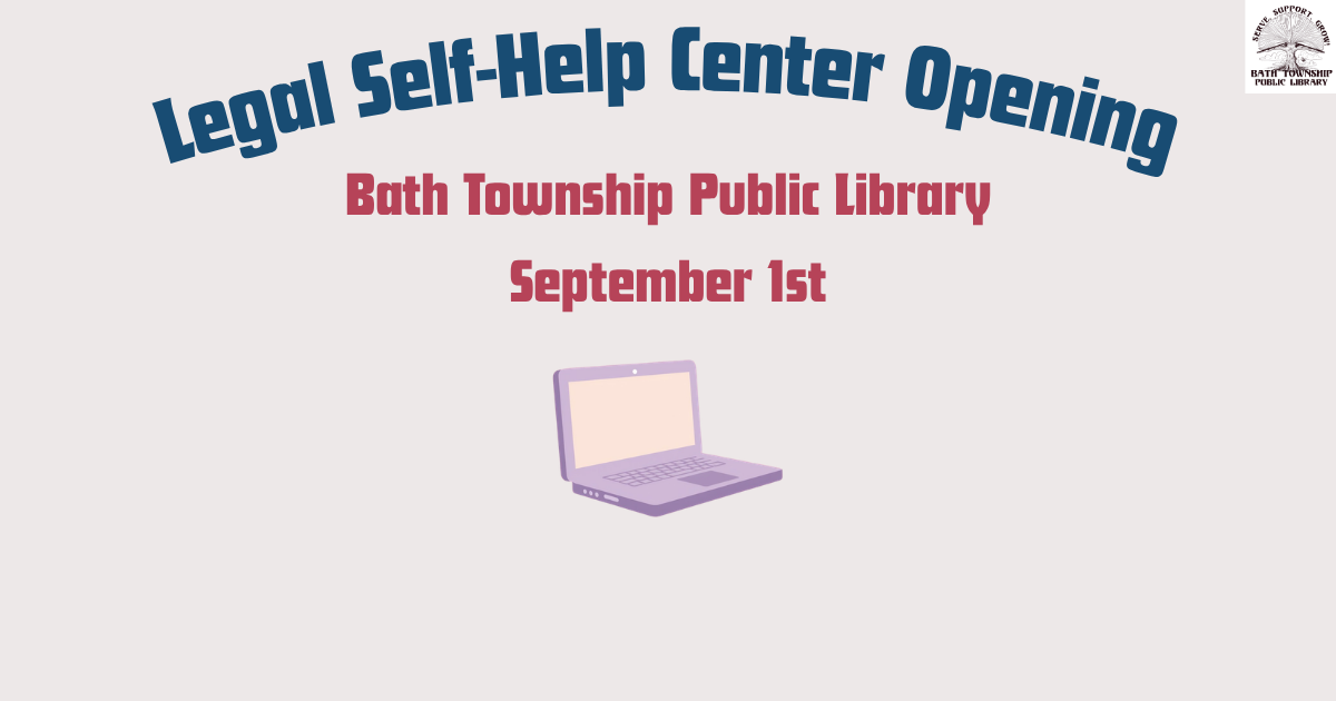 Legal Self-Help Center Opening Sept 1st