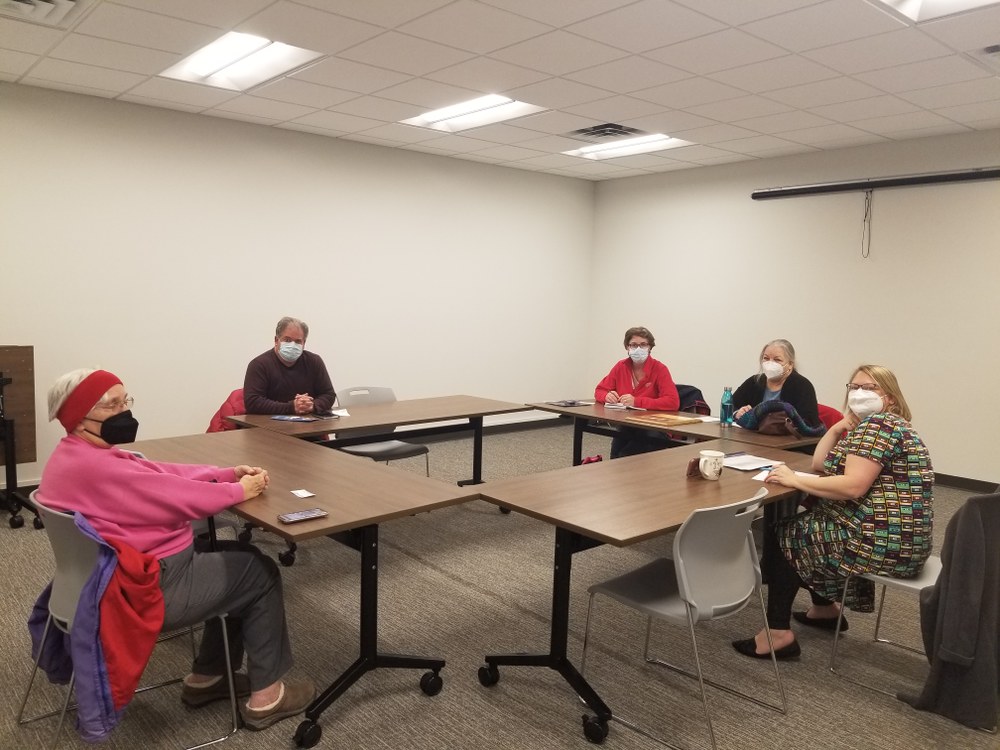 Friends of the library meeting. 