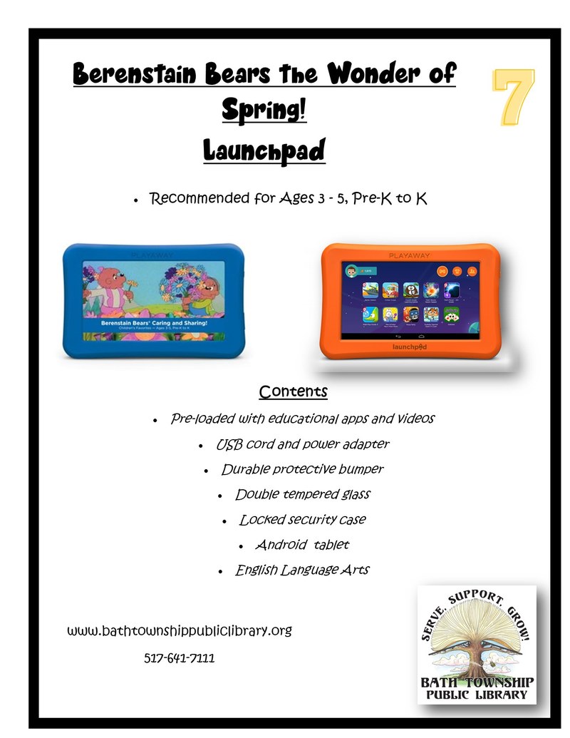 Launchpad 7: Berenstain Bears wonder of spring